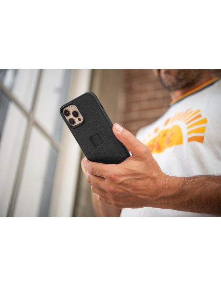 Peak Design Mobile Etui Everyday Case Fabric iPhone 15 Pro - Czerwone