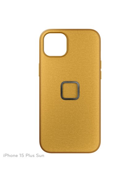 Peak Design Mobile Etui Everyday Case Fabric iPhone 15 Plus - Żółte