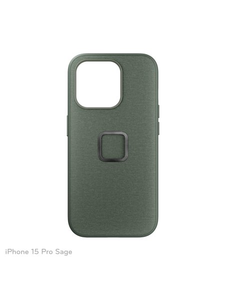 Peak Design Mobile Everyday Case Fabric iPhone 15 Pro - Sage