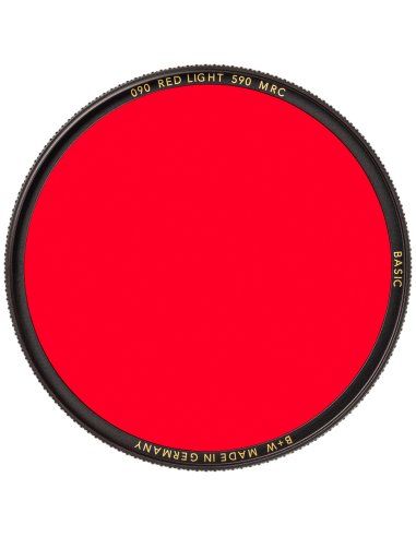 Color filter B+W Basic 090 Red Light 590 MRC...
