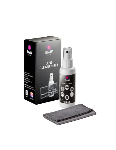 Lens cleaning set B+W Pump spray with cloth...