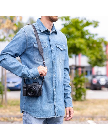 Camera strap B+W Black Leather 30mm 1102622