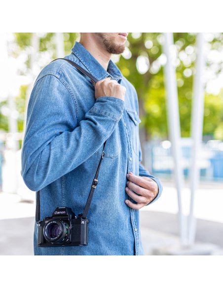 Pasek do aparatu B+W Camera Strap Black Leather 30mm 1102622