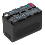 Bateria Mathorn MB-701 6700mAh 50Wh USB-C LED for NP-F770