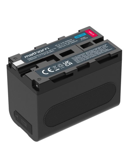 Mathorn battery MB-701 6700mAh 50Wh USB-C LED for NP-F770