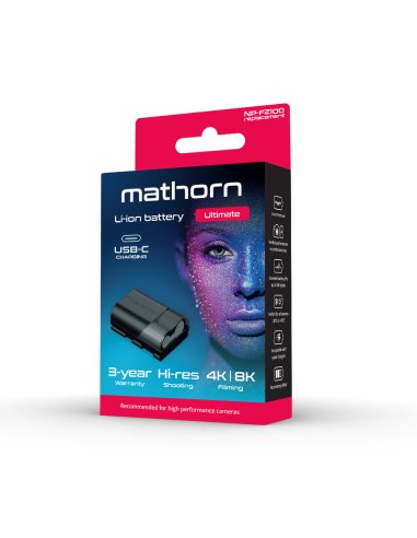 Battery Mathorn MB-222 Ultimate 2400mAh USB-C...
