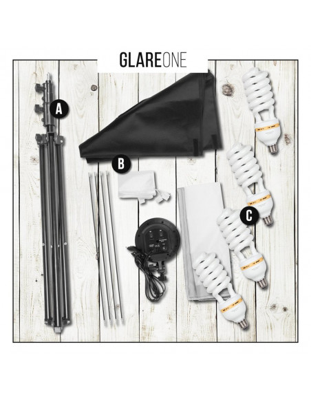 GlareOne Continuous Light Kit SUNNY SQ6X9-1700
