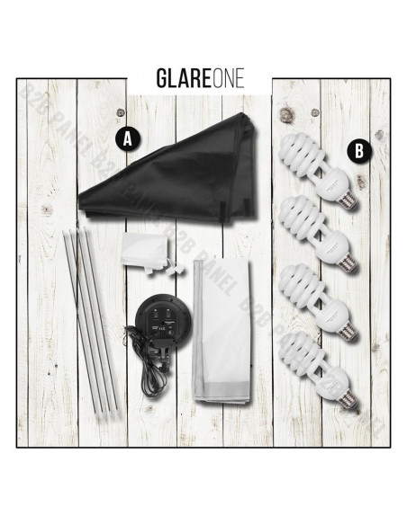GlareOne Continuous Light Kit SUNNY SQ4X6-900