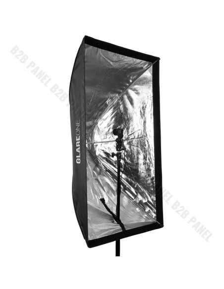 GlareOne Softbox Umbrella 80x120 for reporter lights