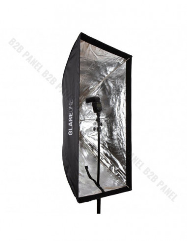GlareOne Softbox Umbrella 80x120 for reporter...