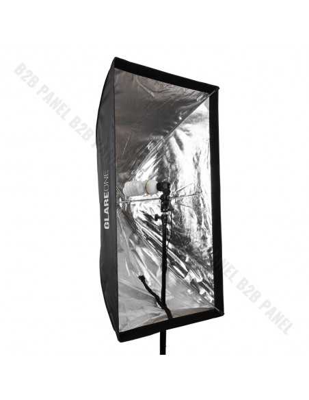 GlareOne Softbox Umbrella 80x120 for reporter lights
