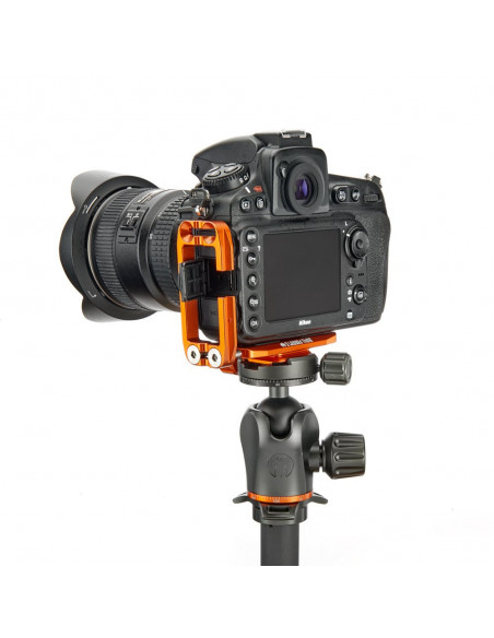 3 Legged Thing Ellie PD Universal L-Bracket with Peak Design Capture-compatible base - Copper