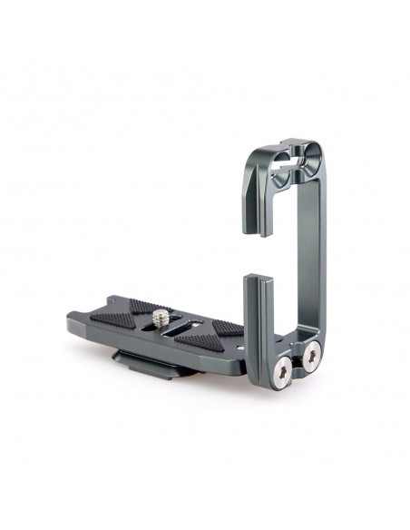 3 Legged Thing Ellie PD Universal L-Bracket with Peak Design Capture-compatible base - Grey