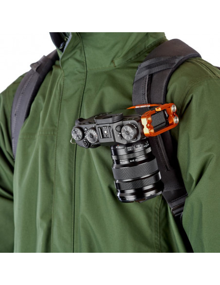 3 Legged Thing Ellie PD Short Universal L-Bracket with Peak Design Capture-compatible short base - Copper