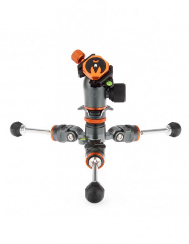 Statyw 3 Legged Thing Albert 2.0 Gray, włókna...