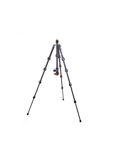 Statyw 3 Legged Thing Leo 2.0 Gray, włókna węglowe, 5-sekcji, udźwig 30kg, głowica Pro Lever