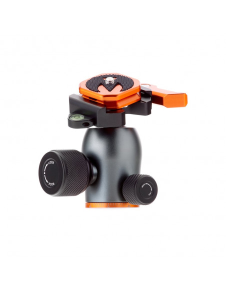 Statyw 3 Legged Thing Leo 2.0 Gray, włókna węglowe, 5-sekcji, udźwig 30kg, głowica Pro Lever