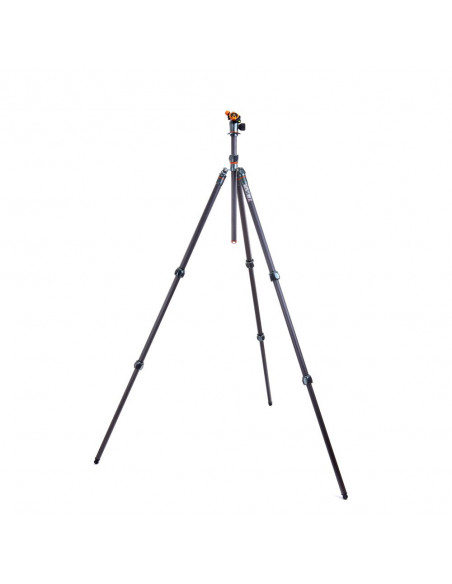 Statyw 3 Legged Thing Winston 2.0 Gray, włókna węglowe, 3-sekcji, udźwig 40kg, głowica Pro Lever