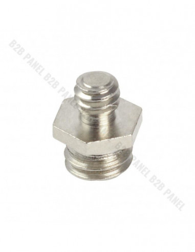 GlareOne Two Side Screw Mini Male 1/4" - Male 3/8"