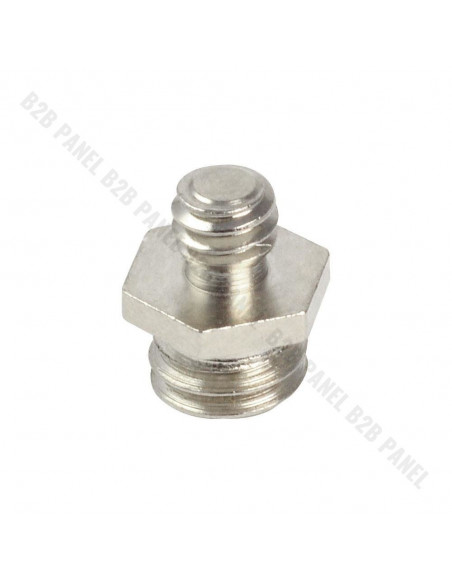 GlareOne Two Side Screw Mini Male 1/4" - Male 3/8"