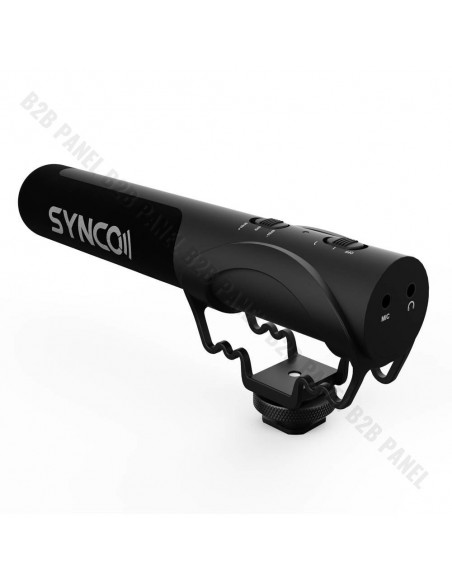 Synco M3 mikrofon nakamerowy - kardioidalny z odsłuchem