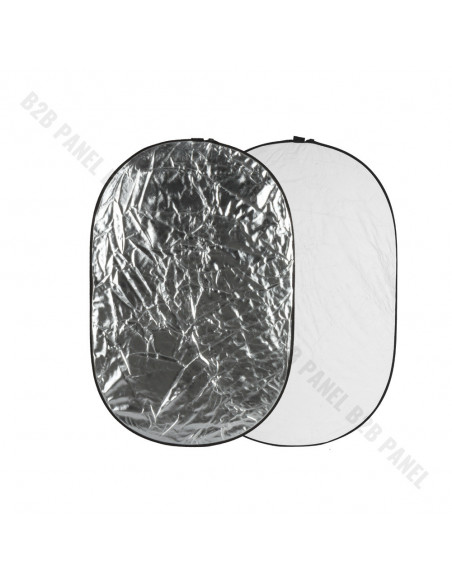GlareOne Reflector 2in1 Silver White 60x90cm