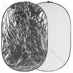 GlareOne Reflector 2in1 Silver White 92x122cm