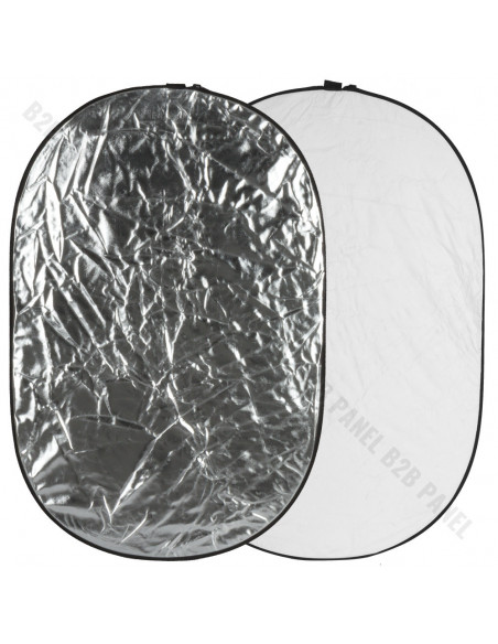 GlareOne Blenda 2w1 srebrno biała 92x122cm