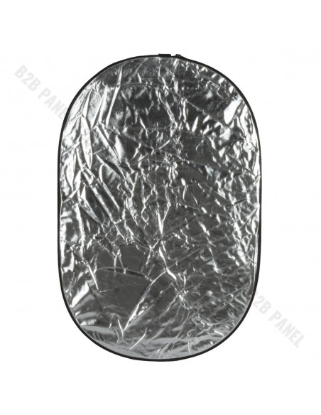 GlareOne Blenda 2w1 srebrno biała 92x122cm