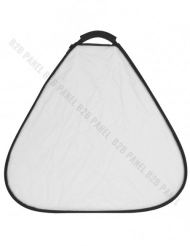 GlareOne Reflector Triangle 2in1 Silver White 30cm