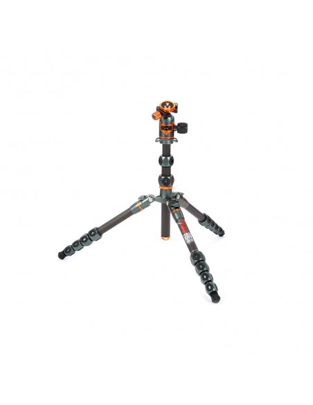 Statyw 3 Legged Thing Ray Grey, włókna węglowe, 5-sekcji, udźwig 30kg, głowica Airhed VU