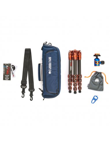 Statyw 3 Legged Thing Ray Bronze, włókna...