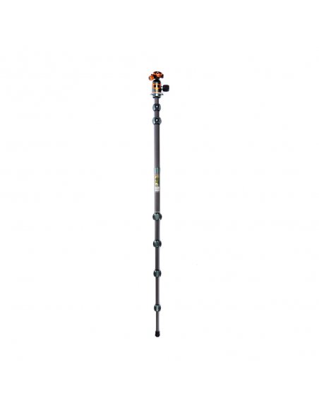 Statyw 3 Legged Thing Bucky Grey, włókna węglowe, 5-sekcji, udźwig 30kg, głowica Airhed VU