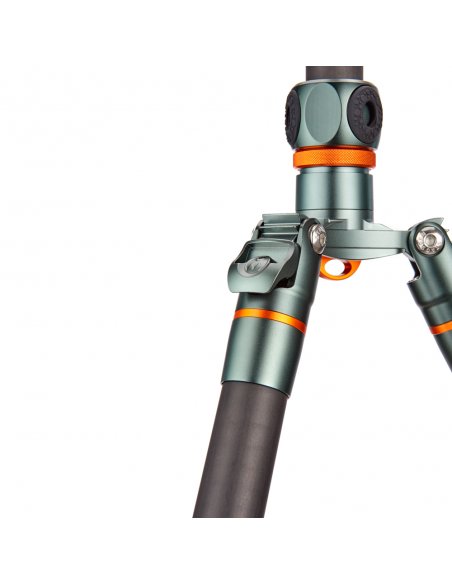 Statyw 3 Legged Thing Bucky Grey, włókna węglowe, 5-sekcji, udźwig 30kg, głowica Airhed VU