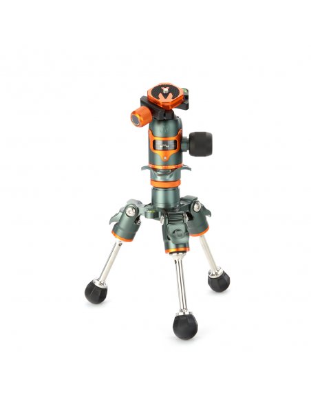 Statyw 3 Legged Thing Bucky Grey, włókna węglowe, 5-sekcji, udźwig 30kg, głowica Airhed VU