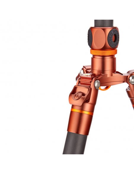 Statyw 3 Legged Thing Bucky Bronze, włókna węglowe, 5-sekcji, udźwig 30kg, głowica Airhed VU