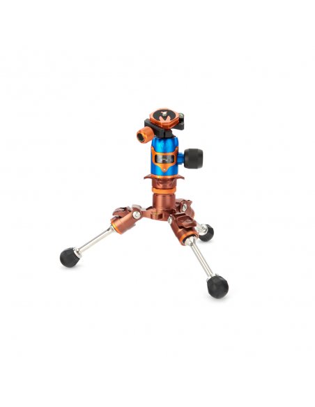 Statyw 3 Legged Thing Bucky Bronze, włókna węglowe, 5-sekcji, udźwig 30kg, głowica Airhed VU