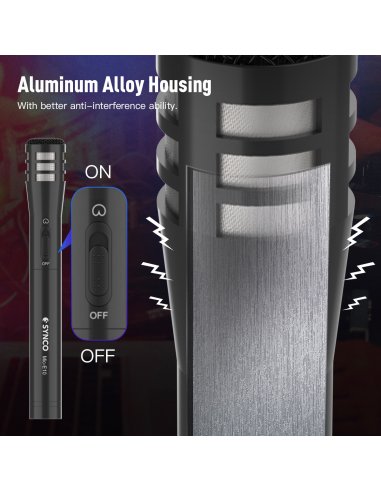 Synco E10 mikrofon - kardioidalny mikrofon...