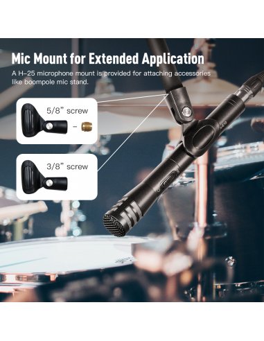 Synco E10 Vocal Microphone - Cardioid Electret