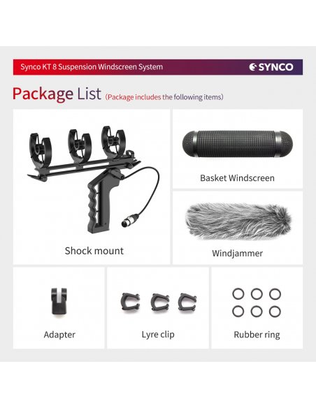 Synco Wind-KT8 osłona przeciwwiatrowa