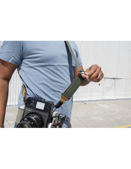 Peak Design Pasek na szyję SLIDE SAGE v3 szarozielony