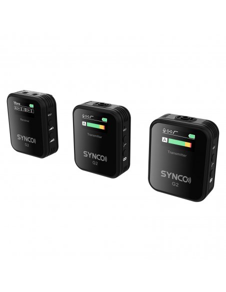 Synco G2 A2 Wireless Microphone System 2,4 GHz with screen