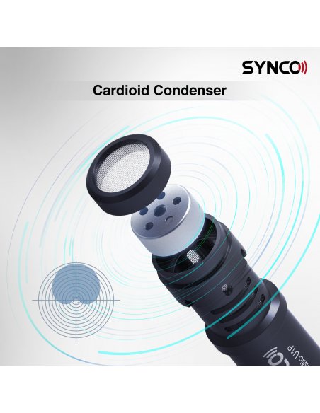 Synco U1L Plug in Microphone for Phone / Tablet - Lightning