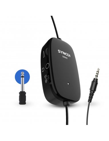 Synco S6M2 mikrofon krawatowy z odsłuchem i...