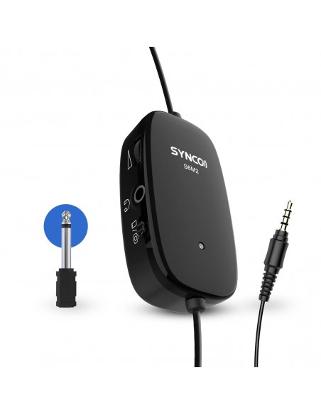 Synco S6M2 mikrofon krawatowy z odsłuchem i filtrem LowCut