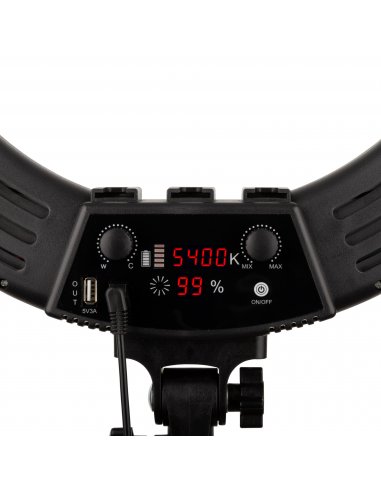 GlareOne Lampa pierścieniowa SRLED60