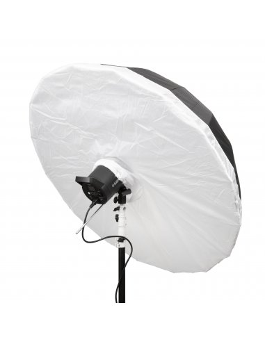 GlareOne ORB 110 White - deep umbrella with...