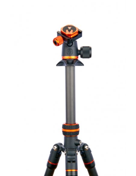 Statyw 3 Legged Thing Punks Billy Black 2.0, wł. węglowe, 4-sekcje, udźwig 18 kg, głowica kulowa Neo 2.0