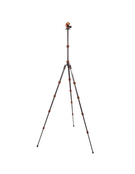 Statyw 3 Legged Thing Punks Brian Black 2.0, wł. węglowe, 5-sekcji, udźwig 18 kg, głowica kulowa Neo 2.0