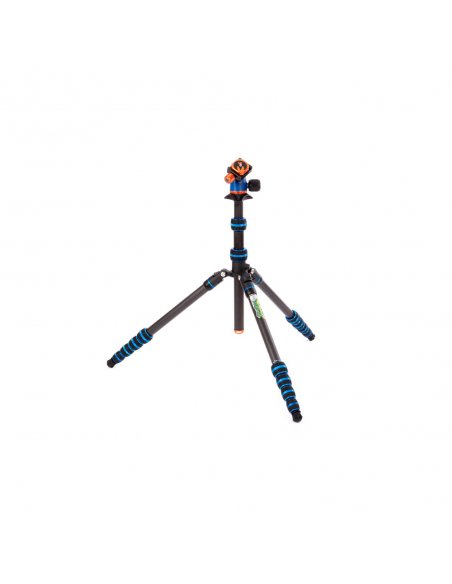 Statyw 3 Legged Thing Punks Brian Blue 2.0, wł. węglowe, 5-sekcji, udźwig 18 kg, głowica kulowa Neo 2.0